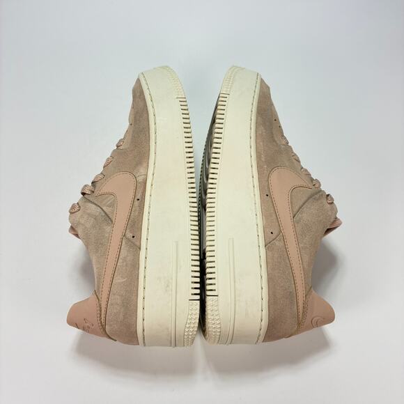 Nike Air Force 1 Sage Low Pink Suede Platform Shoes AR5339-201 Women’s Size 7 - Picture 7 of 10